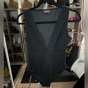 Black Topshop bodysuit